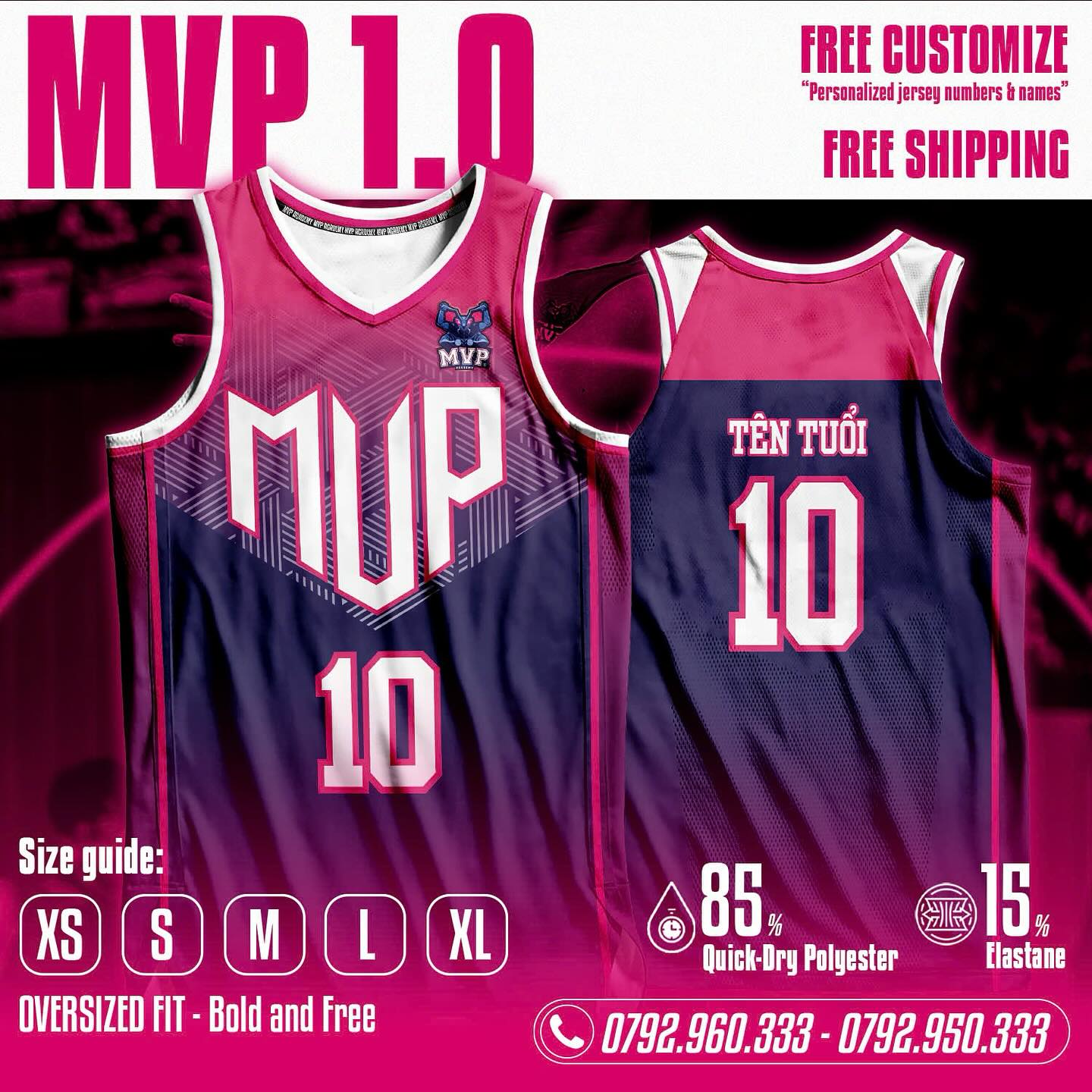 Áo Jersey MVP 1.0
